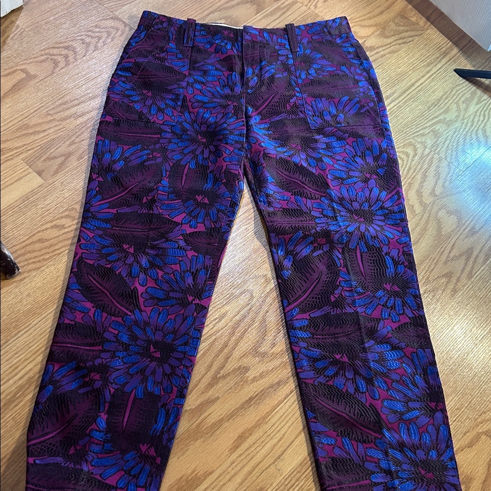 Floral Patterned Women's Pants
